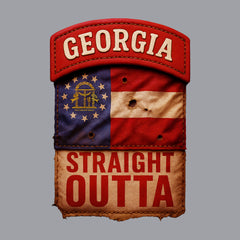 Straight Outta Georgia Hoodie