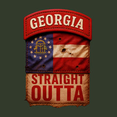Straight Outta Georgia Hoodie