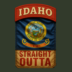 Straight Outta Idaho Hoodie