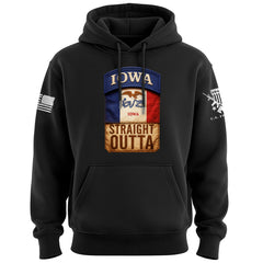 Straight Outta Iowa Hoodie