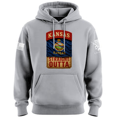 Straight Outta Kansas Hoodie