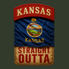 Straight Outta Kansas Hoodie
