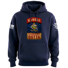 Straight Outta Kansas Hoodie