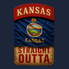 Straight Outta Kansas Hoodie