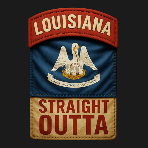 Straight Outta Louisiana Hoodie