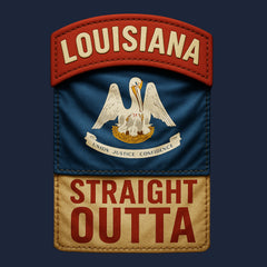 Straight Outta Louisiana Hoodie