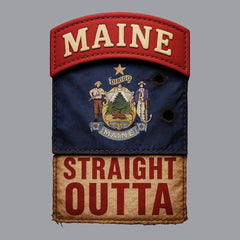 Straight Outta Maine Hoodie