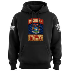 Straight Outta Michigan Hoodie
