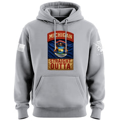 Straight Outta Michigan Hoodie