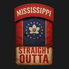 Straight Outta Mississippi Hoodie