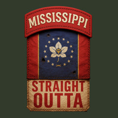 Straight Outta Mississippi Hoodie