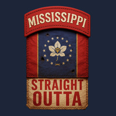 Straight Outta Mississippi Hoodie