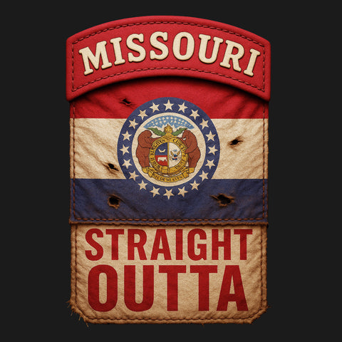Straight Outta Missouri Hoodie