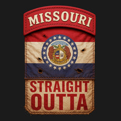 Straight Outta Missouri Hoodie