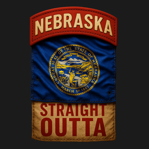 Straight Outta Nebraska Hoodie
