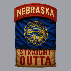 Straight Outta Nebraska Hoodie