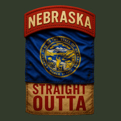 Straight Outta Nebraska Hoodie