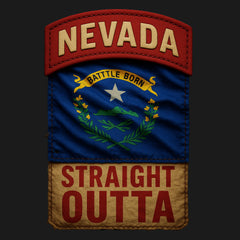 Straight Outta Nevada Hoodie