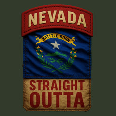 Straight Outta Nevada Hoodie