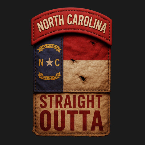 Straight Outta North Carolina Hoodie