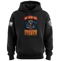 Straight Outta North Dakota Hoodie