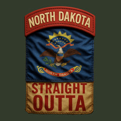 Straight Outta North Dakota Hoodie