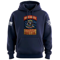 Straight Outta North Dakota Hoodie