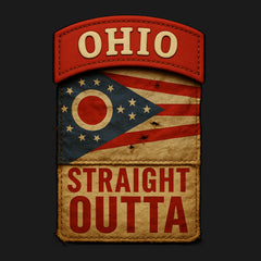 Straight Outta Ohio Hoodie