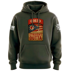 Straight Outta Ohio Hoodie