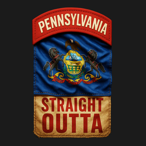 Straight Outta Pennsylvania Hoodie