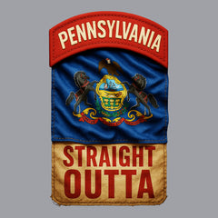 Straight Outta Pennsylvania Hoodie