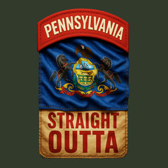 Straight Outta Pennsylvania Hoodie