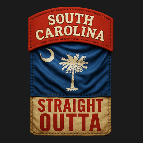 Straight Outta South Carolina Hoodie