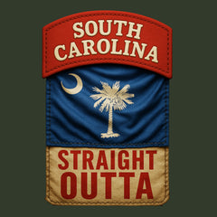 Straight Outta South Carolina Hoodie