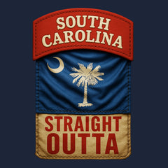 Straight Outta South Carolina Hoodie