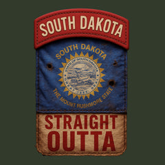 Straight Outta South Dakota Hoodie