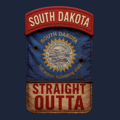 Straight Outta South Dakota Hoodie