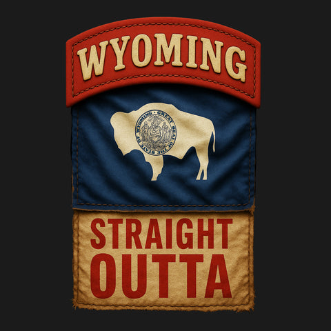 Straight Outta Wyoming Hoodie