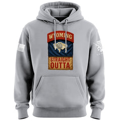 Straight Outta Wyoming Hoodie