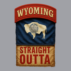 Straight Outta Wyoming Hoodie