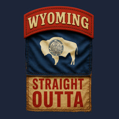 Straight Outta Wyoming Hoodie