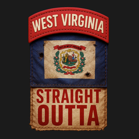 Straight Outta West Virginia Hoodie