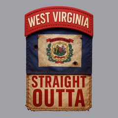Straight Outta West Virginia Hoodie