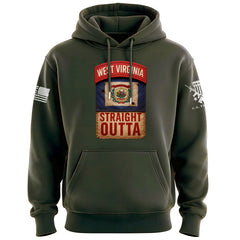 Straight Outta West Virginia Hoodie