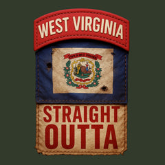 Straight Outta West Virginia Hoodie