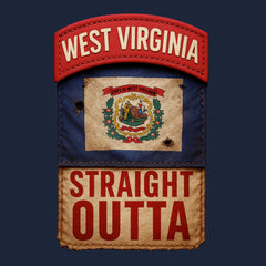 Straight Outta West Virginia Hoodie