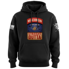 Straight Outta Wisconsin Hoodie