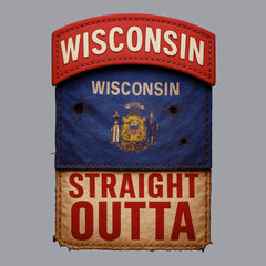 Straight Outta Wisconsin Hoodie