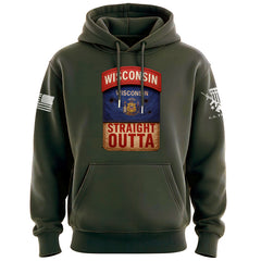 Straight Outta Wisconsin Hoodie
