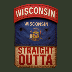 Straight Outta Wisconsin Hoodie